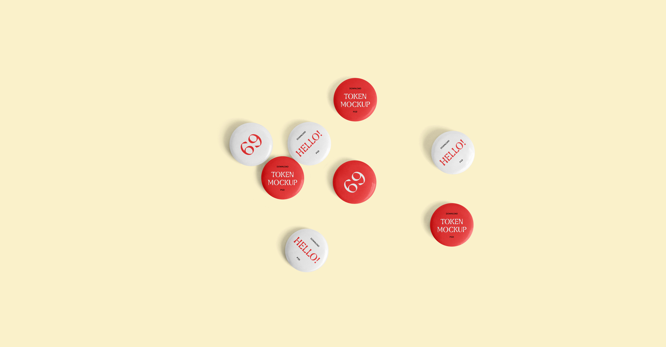 Small Round Button Badges5